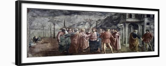 Tribute Money-Masaccio-Framed Giclee Print