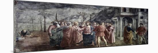 Tribute Money-Masaccio-Mounted Giclee Print