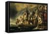 Tribute Money-Jacob Jordaens-Framed Stretched Canvas