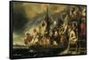 Tribute Money-Jacob Jordaens-Framed Stretched Canvas