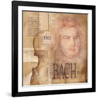 Tribute to Bach-Marie Louise Oudkerk-Framed Art Print