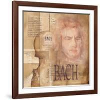 Tribute to Bach-Marie Louise Oudkerk-Framed Art Print