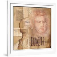 Tribute to Bach-Marie Louise Oudkerk-Framed Art Print