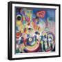 Tribute to Bleriot Louis Bleriot (1872-1936)-Robert Delaunay-Framed Giclee Print