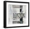 Tribute to London-Marie Louise Oudkerk-Framed Art Print