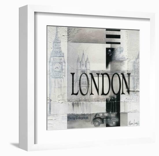 Tribute to London-Marie Louise Oudkerk-Framed Art Print