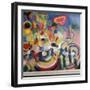 Tribute to Louis Bleriot (Oil on Canvas, 1914-1917)-Robert Delaunay-Framed Giclee Print