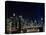 Tribute to Victims of World Trade Center Terrorist Attacks Lights Up the Sky Above Manhattan-null-Stretched Canvas