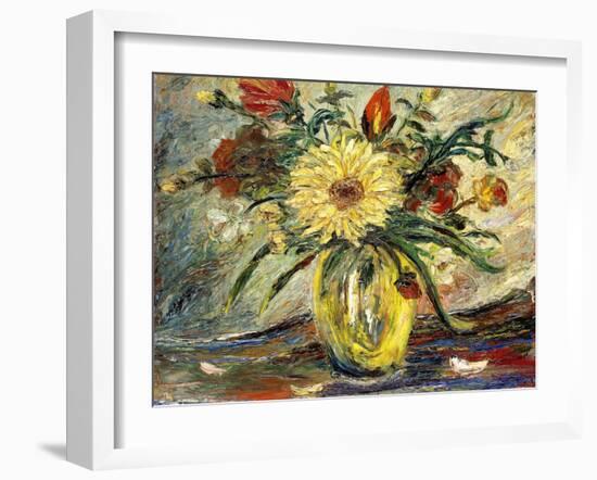 Tribute to Vincent Van Gogh; Homenaje a Vincent Van Gogh-Joaquin Clausell-Framed Giclee Print