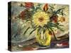 Tribute to Vincent Van Gogh; Homenaje a Vincent Van Gogh-Joaquin Clausell-Stretched Canvas