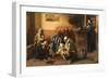 Tric-Trac Players, 1886-Leopold Karl Muller-Framed Giclee Print