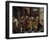 Tric-Trac Players by Dirk Hals-null-Framed Giclee Print