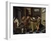 Tric-Trac Players by Dirk Hals-null-Framed Giclee Print