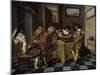 Tric-Trac Players by Dirk Hals-null-Mounted Giclee Print