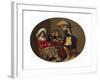 Tric-Trac Players, C1630-Willem Cornelisz Duyster-Framed Giclee Print