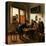 Tric Trac Spieler in einem Interieur-Jan Steen-Stretched Canvas