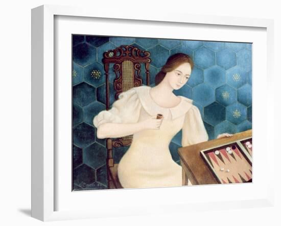 Tric Trac-Patricia O'Brien-Framed Giclee Print