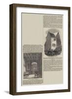 Tricentenary of the Death of Luther-null-Framed Giclee Print