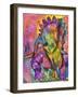 Triceratops-Dean Russo-Framed Giclee Print