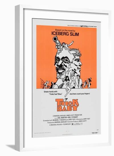 TRICK BABY, US poster, 1973-null-Framed Art Print