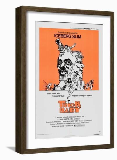 TRICK BABY, US poster, 1973-null-Framed Art Print