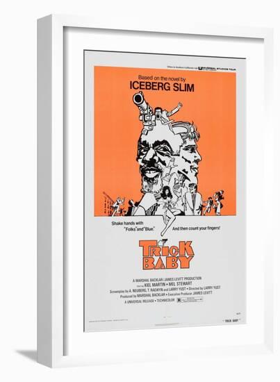 TRICK BABY, US poster, 1973-null-Framed Art Print