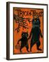 Trick or Treat Black Cats-sylvia pimental-Framed Art Print