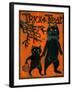 Trick or Treat Black Cats-sylvia pimental-Framed Art Print