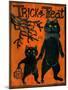 Trick or Treat Black Cats-sylvia pimental-Mounted Art Print
