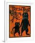 Trick or Treat Black Cats-sylvia pimental-Framed Art Print