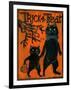 Trick or Treat Black Cats-sylvia pimental-Framed Art Print