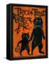 Trick or Treat Black Cats-sylvia pimental-Framed Stretched Canvas