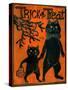Trick or Treat Black Cats-sylvia pimental-Stretched Canvas