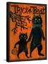 Trick or Treat Black Cats-sylvia pimental-Framed Stretched Canvas