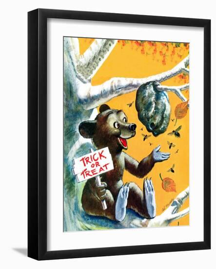 Trick or Treat - Jack & Jill-Cal Massey-Framed Giclee Print