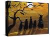 Trick or Treat Night-sylvia pimental-Stretched Canvas