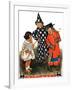 "Trick-Or-Treat,"October 25, 1930-Ellen Pyle-Framed Giclee Print