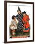 "Trick-Or-Treat,"October 25, 1930-Ellen Pyle-Framed Giclee Print