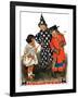 "Trick-Or-Treat,"October 25, 1930-Ellen Pyle-Framed Giclee Print