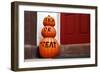 Trick or Treat Pumpkins, West Village, Manhattan, New York City-Sabine Jacobs-Framed Photographic Print