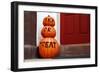 Trick or Treat Pumpkins, West Village, Manhattan, New York City-Sabine Jacobs-Framed Photographic Print