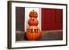 Trick or Treat Pumpkins, West Village, Manhattan, New York City-Sabine Jacobs-Framed Photographic Print