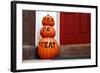 Trick or Treat Pumpkins, West Village, Manhattan, New York City-Sabine Jacobs-Framed Photographic Print