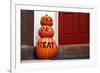 Trick or Treat Pumpkins, West Village, Manhattan, New York City-Sabine Jacobs-Framed Photographic Print