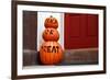 Trick or Treat Pumpkins, West Village, Manhattan, New York City-Sabine Jacobs-Framed Photographic Print