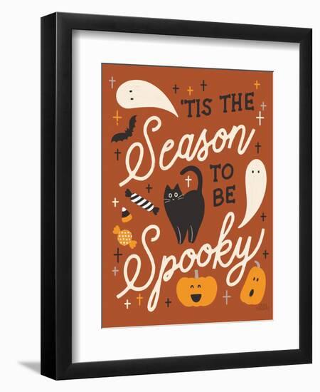 Trick or Treat V Rust-Laura Marshall-Framed Art Print