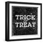 Trick or Treat-null-Framed Art Print