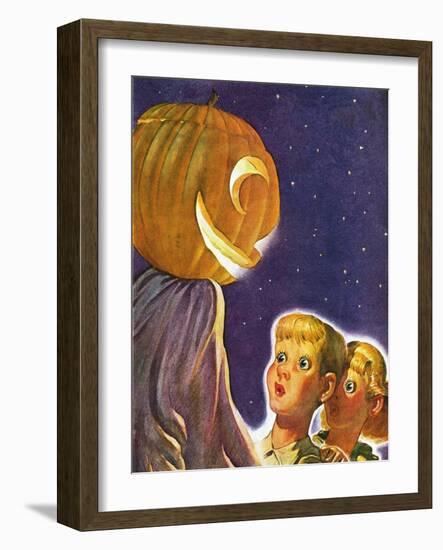 "Trick or Treaters,"October 30, 1937-Robert B. Velie-Framed Giclee Print