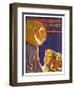 "Trick or Treaters," Saturday Evening Post Cover, October 30, 1937-Robert B. Velie-Framed Premium Giclee Print