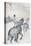 'Trick-rider driving tandem', c1899 (1934)-Henri de Toulouse-Lautrec-Stretched Canvas